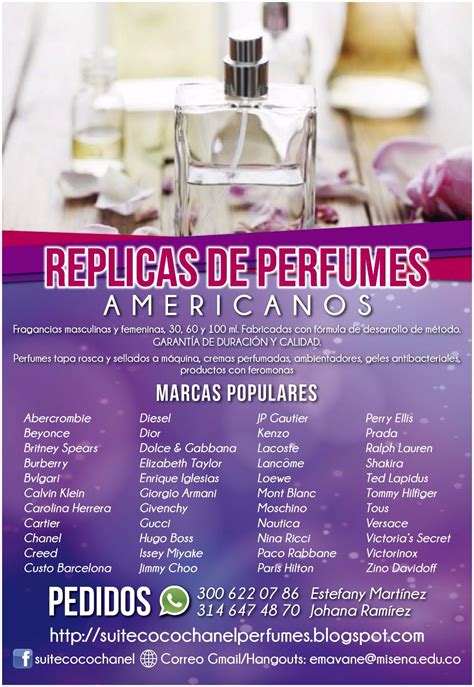 replicas de perfumes en bogota